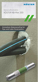 Waterproofing of Cabel and Pipe Penetrations